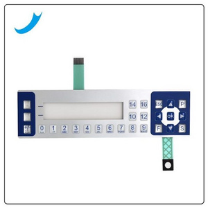 Electronic Buttoni customized membrane switch graphic overlay