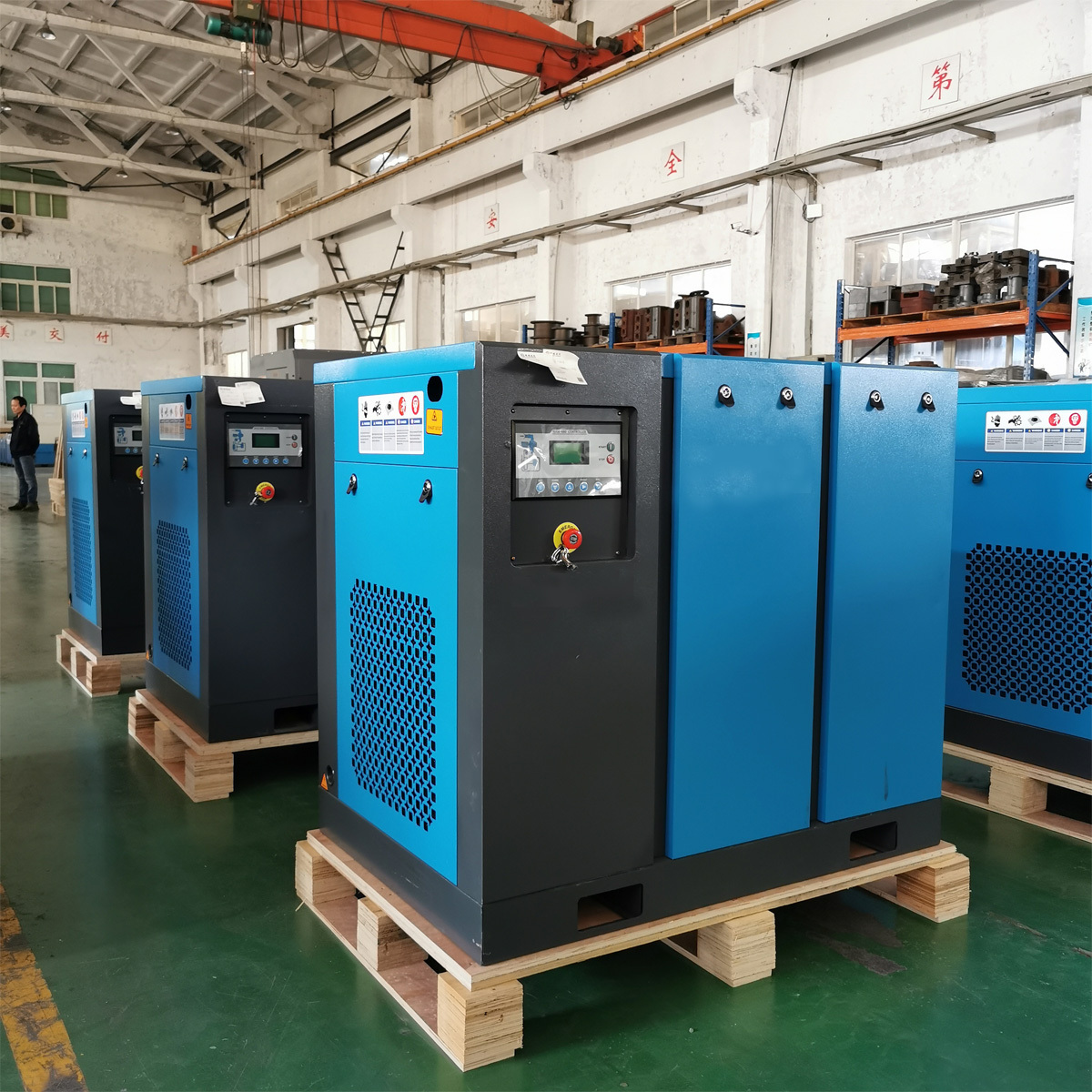 40hp 116 psi rotary screw air compressor