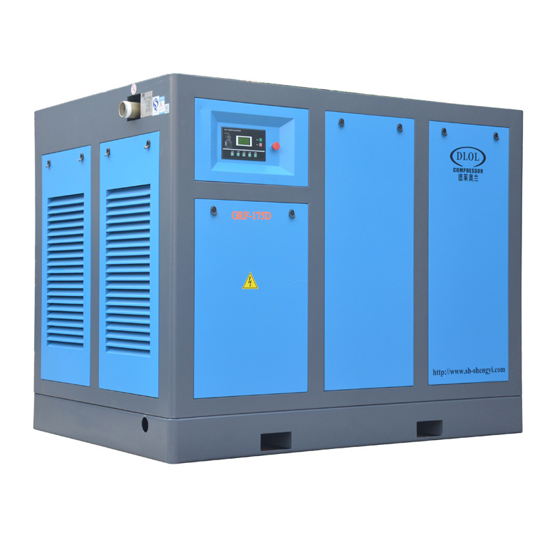 2500 cfm 250 psi industrial electric motor driven screw air compressor