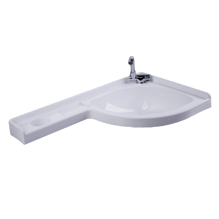 long narrow bathroom sink countertop sink bathroom table top basin for RV