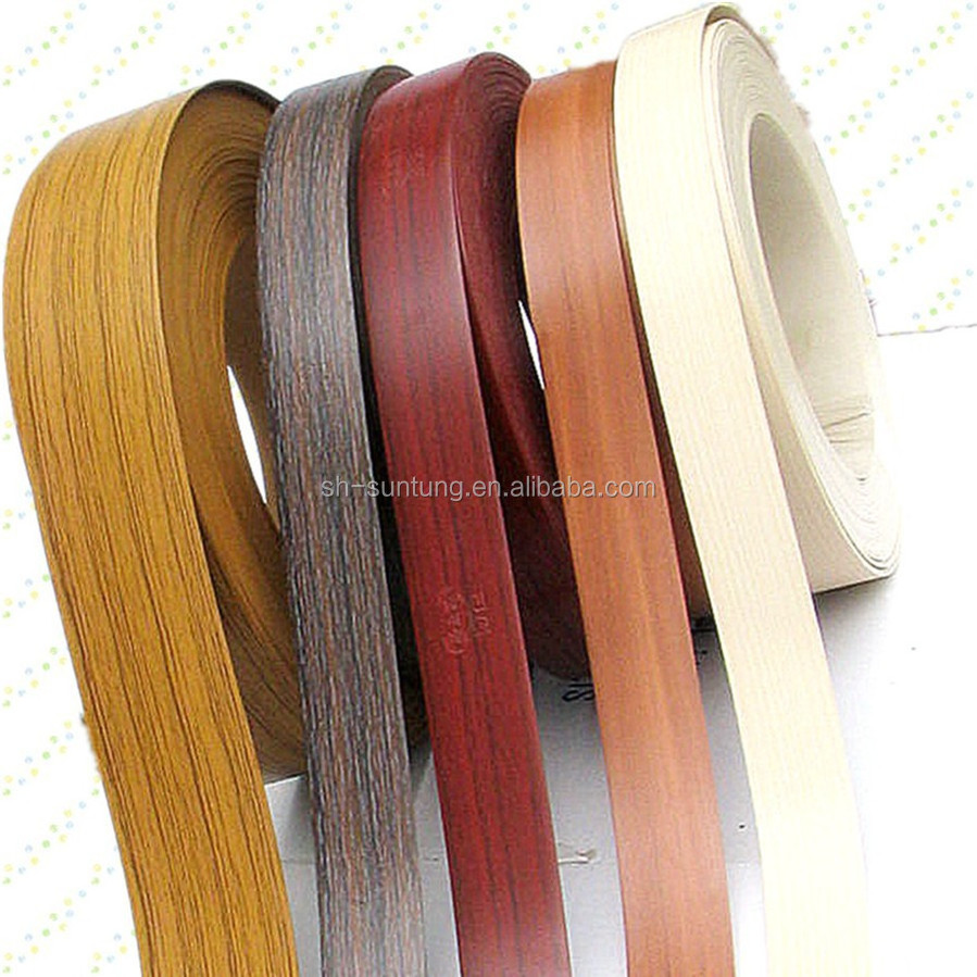 Manufacturer PVC Plastic Edge Binding Tape Edgebands Furniture Accessories ABS/Acrylic/PVC  High Quality Edge Banding