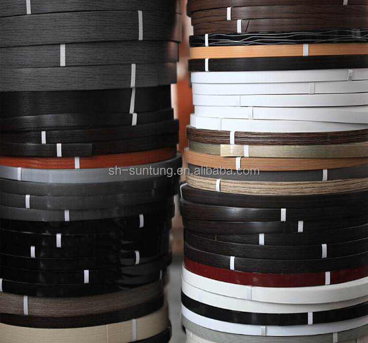 Manufacturer PVC Plastic Edge Binding Tape Edgebands Furniture Accessories ABS/Acrylic/PVC  High Quality Edge Banding