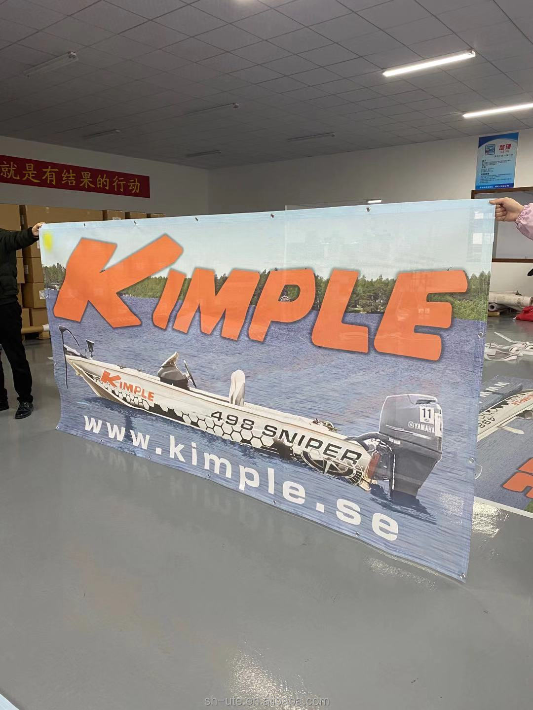 digital print vinyl banner for fence scrim use