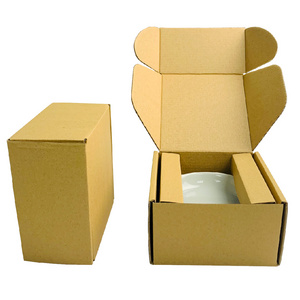 Custom Recyclable Carton Kraft Shipping Boxes With Insert For Ceramic Mug Spoon Rest Packaging Household Products