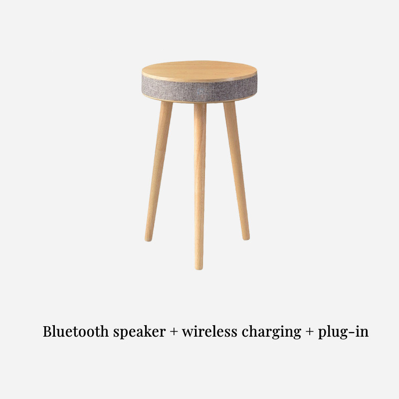 Smart Audio BT Speaker Small Coffee Table Coffee Table Mobile Phone Wireless Charging Creative Sofa Small Round Table