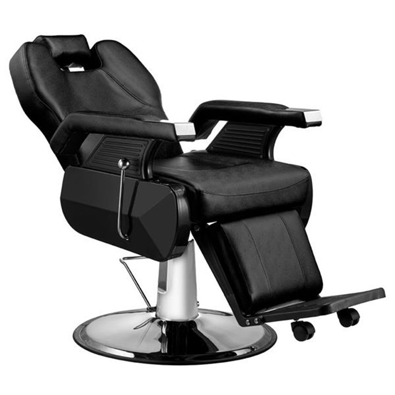 Professional Manufacturer's Hydraulic Reclining Barber Chairs Metal Beauty Equipment and Furniture Supplies for Salon Use