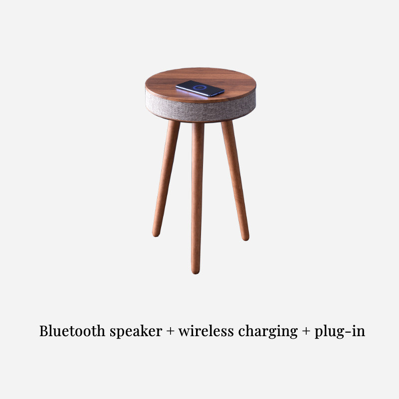 Smart Audio BT Speaker Small Coffee Table Coffee Table Mobile Phone Wireless Charging Creative Sofa Small Round Table