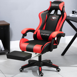 Factory kursi custom real Swivel price bolivia seat  rgb led Massage Footrest racing Silla Gamer Gaming Chair