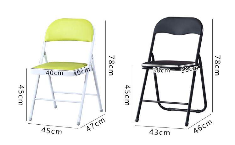 Garden Plastic furniture black Folding Portable rent Cheap white resturent sporting Event Dining Seat  Chair for sale