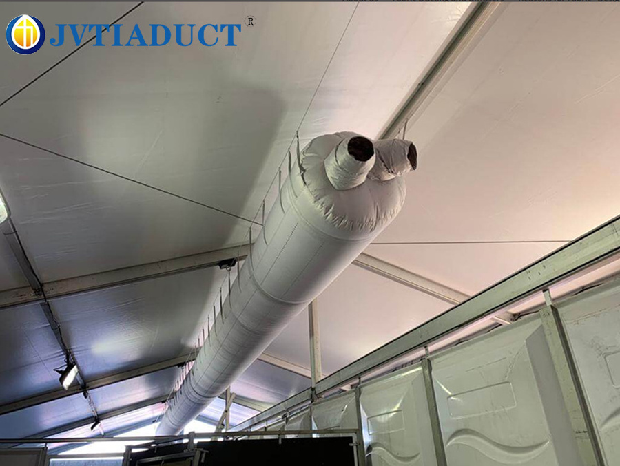 Anti-condensation High Temperature Resistant Ventilation System Greenhouse Fabric Air Duct