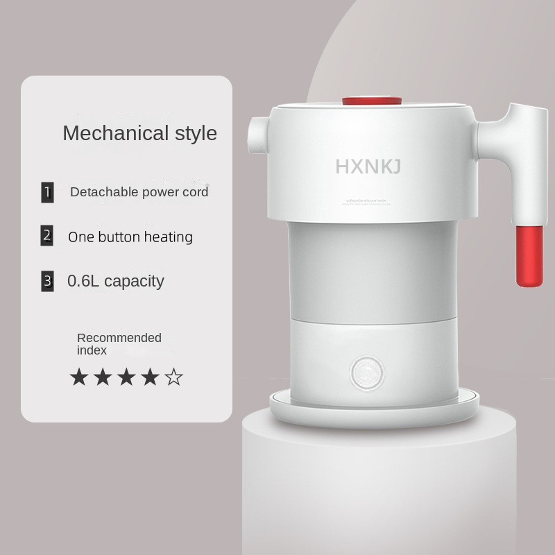 Fully automatic wireless plastic kettle smart electric travel kettle folding electric kettle