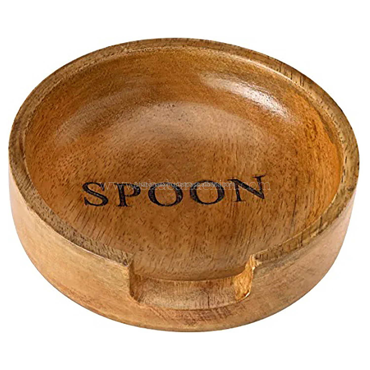 Mango Wood Spoon Rest Wooden Spoon Holder Kitchen Accessories Laddle Rest Luxury Kitchen Utensils Wood Utensils from India