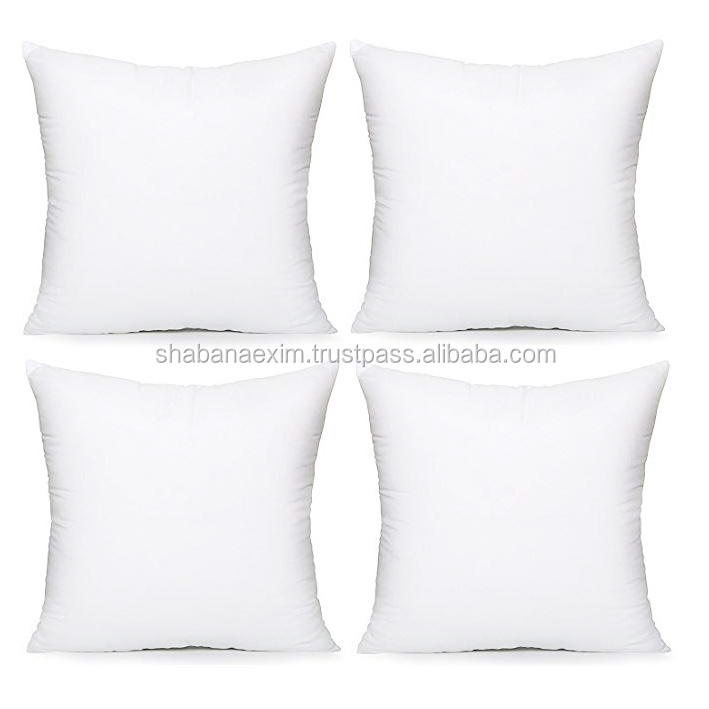 Low Price Decorative Home Pillow Inserts Custom Seat Cushion Inserts Filler for Cushion Covers