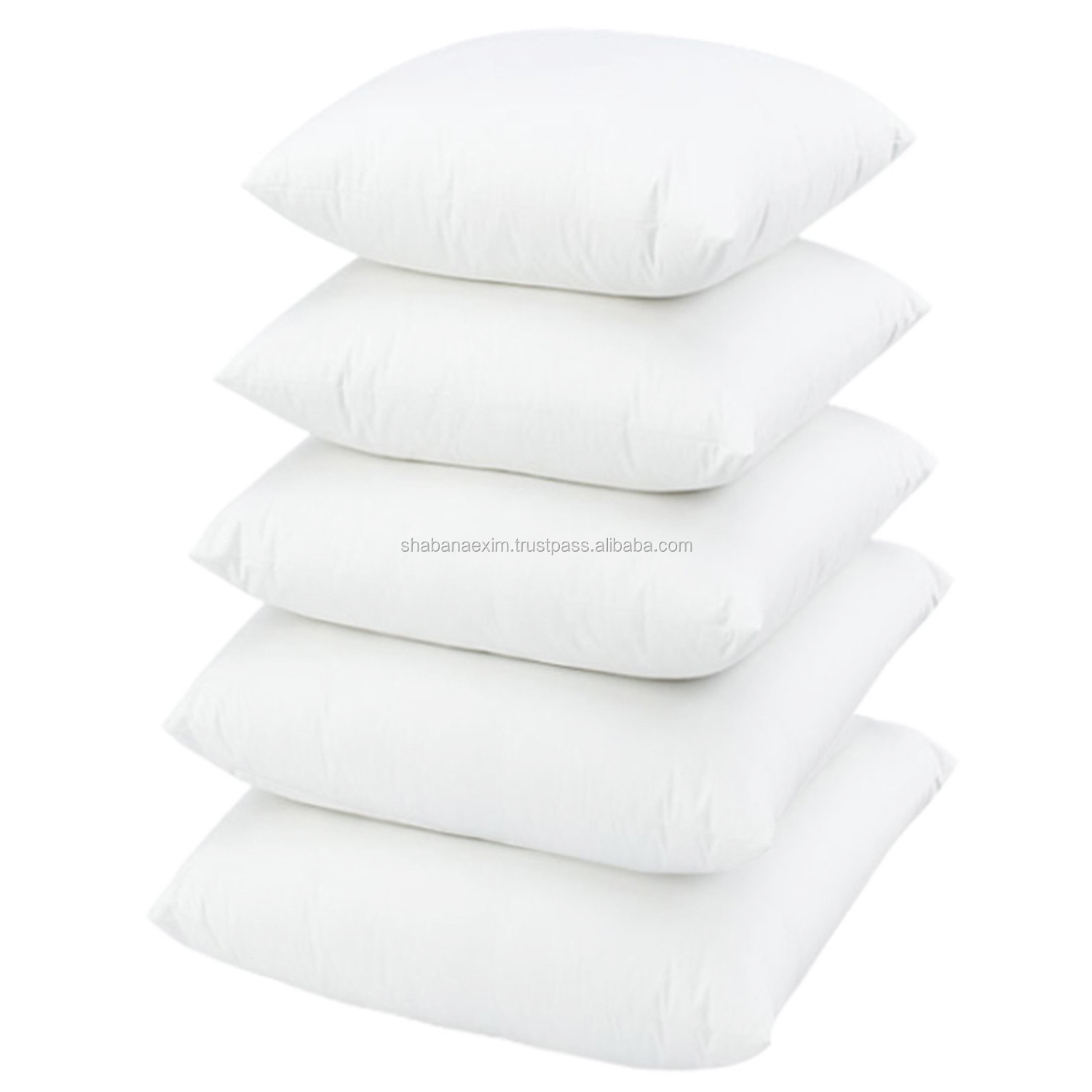 Low Price Decorative Home Pillow Inserts Custom Seat Cushion Inserts Filler for Cushion Covers