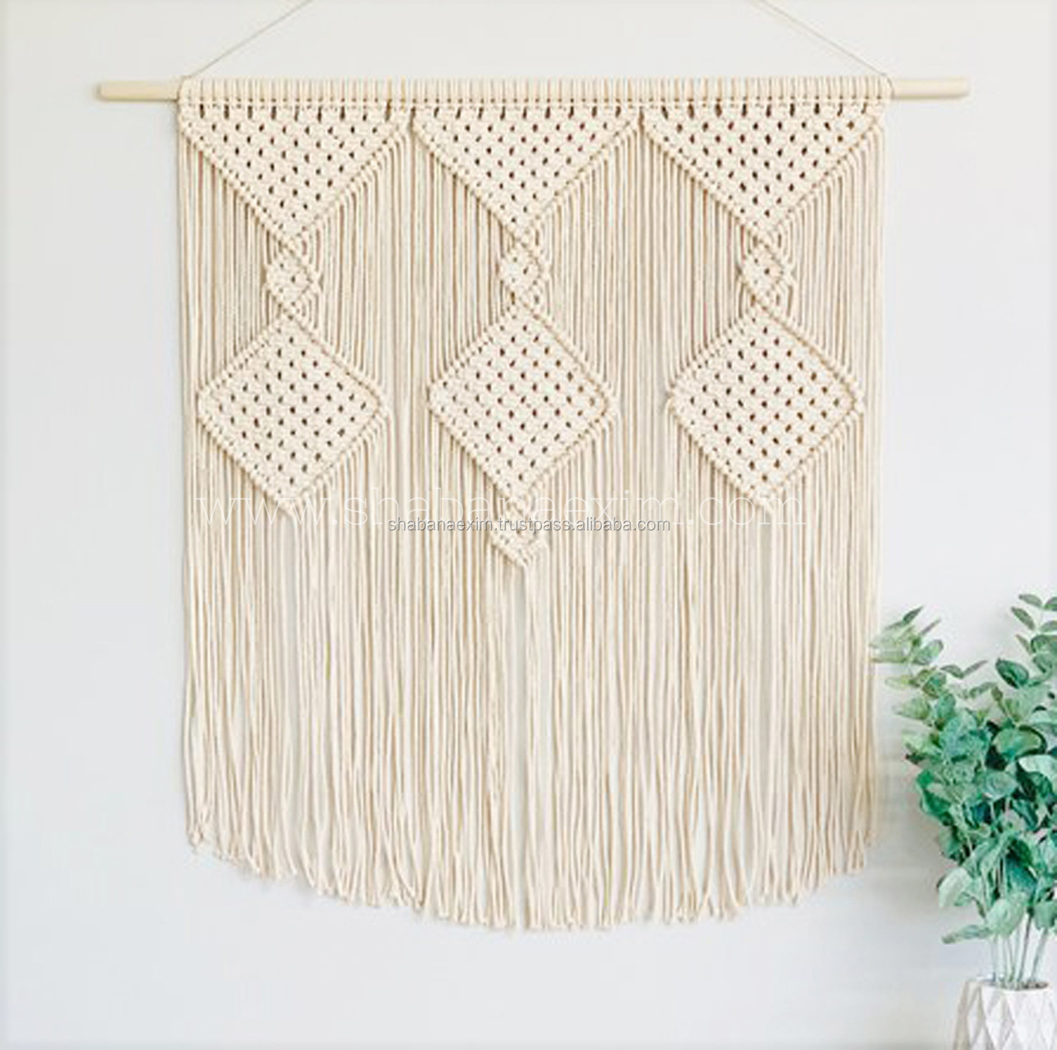 Boho Macrame Wall Hanging Large Head Board Custom Macrame Wall Hangings Decorative Home Decor