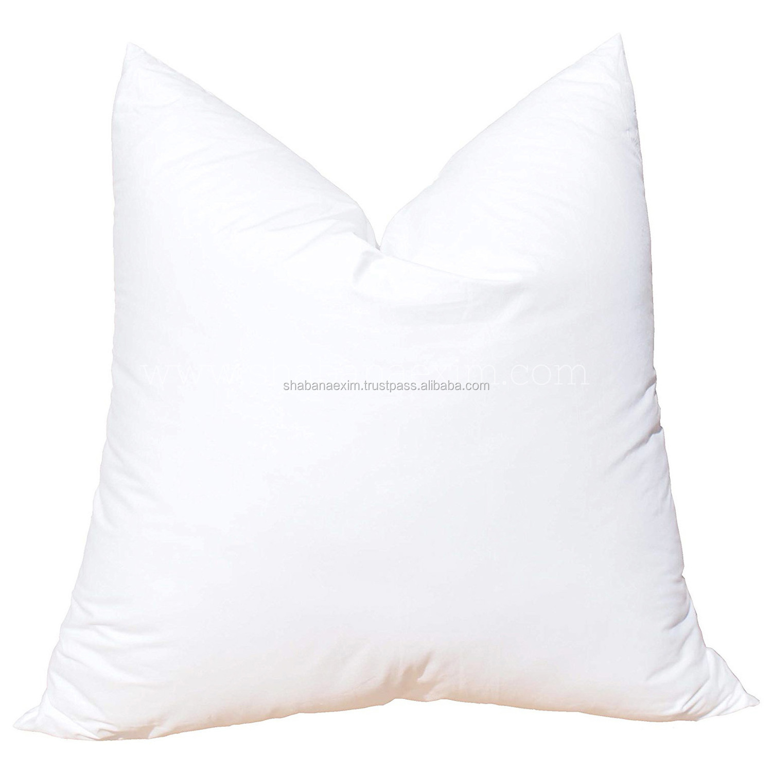 Indoor Outdoor Soft Fluffy Plain White Pillow Cushion Pillow Insert