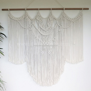 Boho Macrame Wall Hanging Large Head Board Custom Macrame Wall Hangings Decorative Home Decor