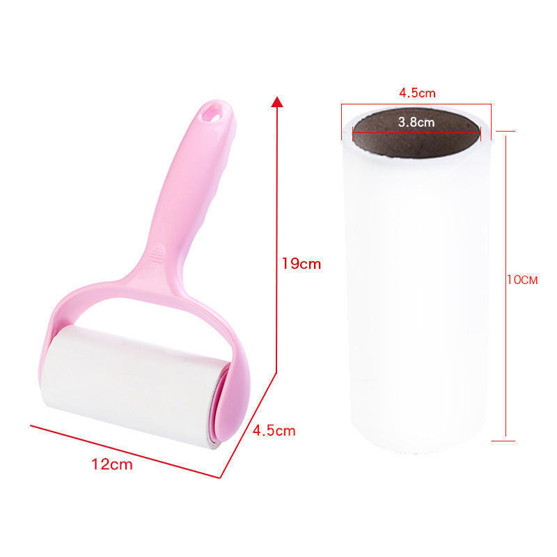 travel clothes pink sticky lint roller pet hair remover lint roller