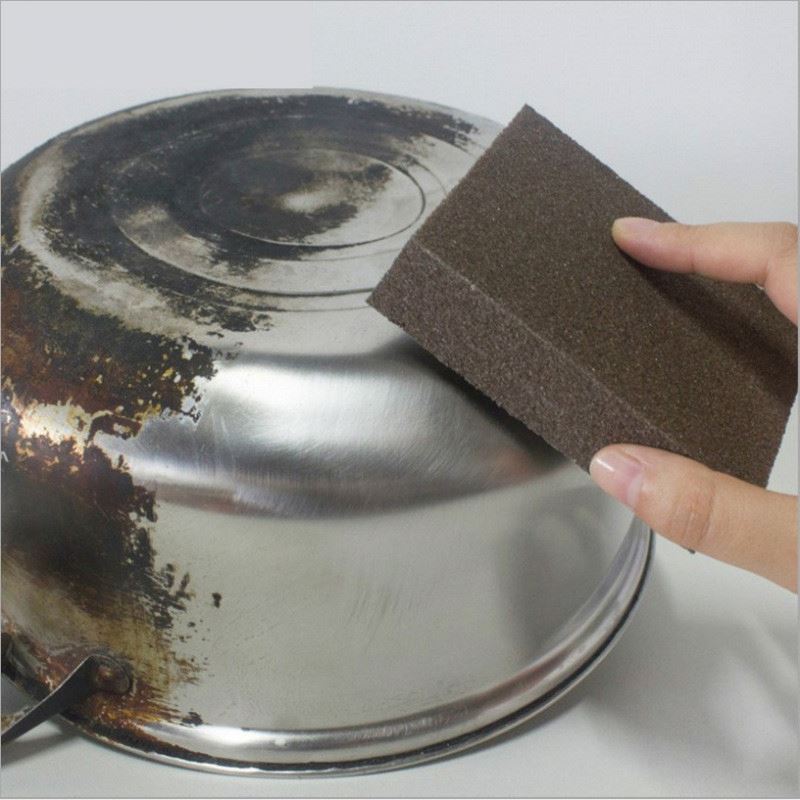 Magic Sponge Kitchen Pot Rust Clean Brush Eraser Multifunctional Divisible Sponge Cleaning Brush