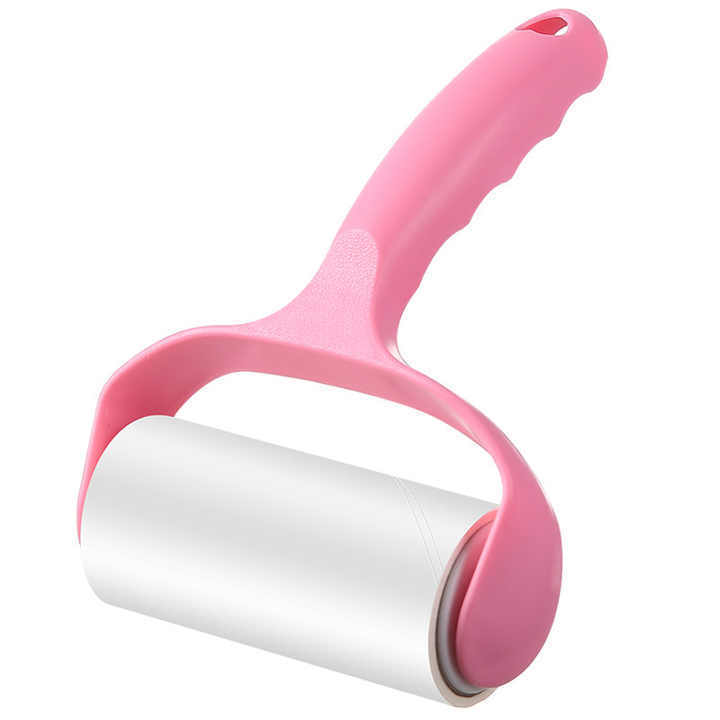 travel clothes pink sticky lint roller pet hair remover lint roller