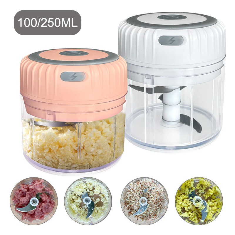 Wireless Electric Mini Meat Grinder Food Crusher Mixer Garlic Chopper