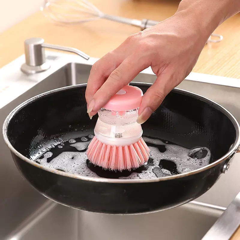 Cleaning Tools Brush Pot Dishwashing Artifact Household Kitchen Clean Brush