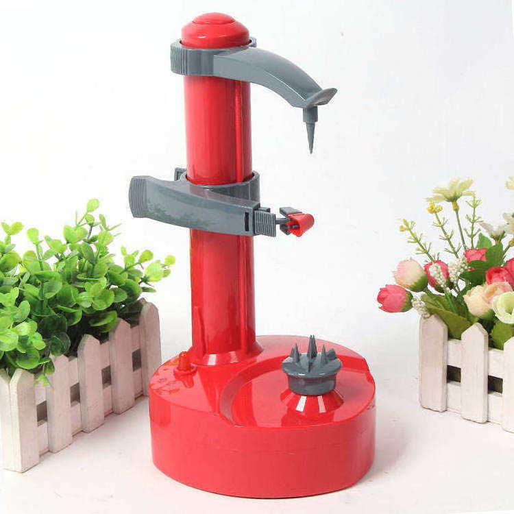 Electric Spiral Fruit Potato Vegetable Peeling Easy Operated Stainless Steel Automatic Apple Peeler