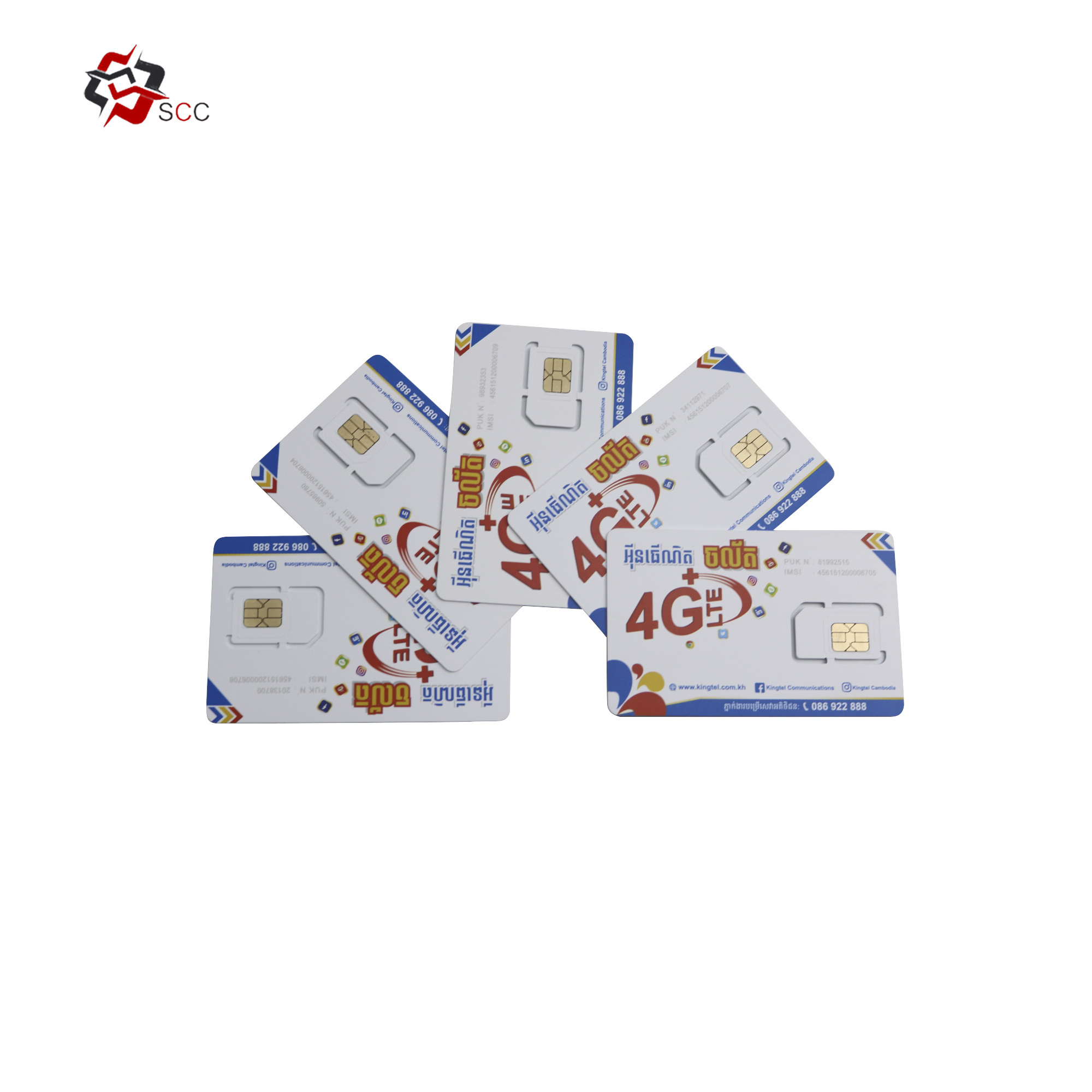 Hot selling bulk NFC 3G 4G 5G sim card  64K/128K/256K