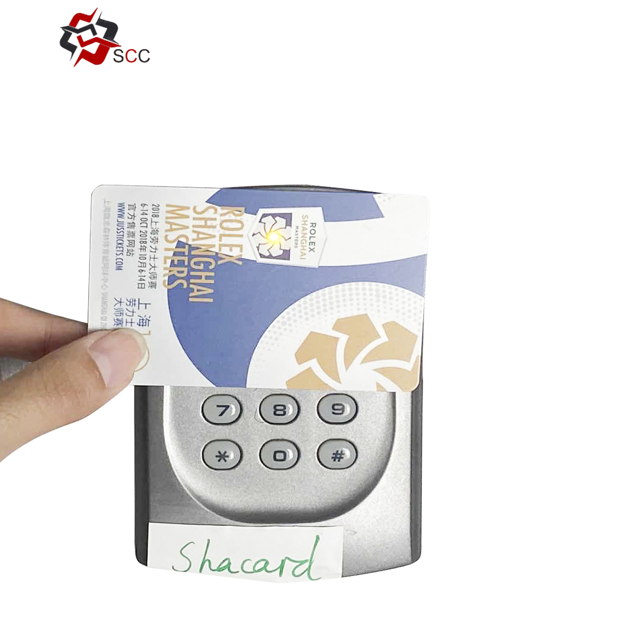 Direct deal OEM LED card RFID LED light NFC card RFID card