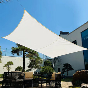 Sanjian Outdoor Garden Canopy 100% HDPE Polyester Shade Sail Water Proof