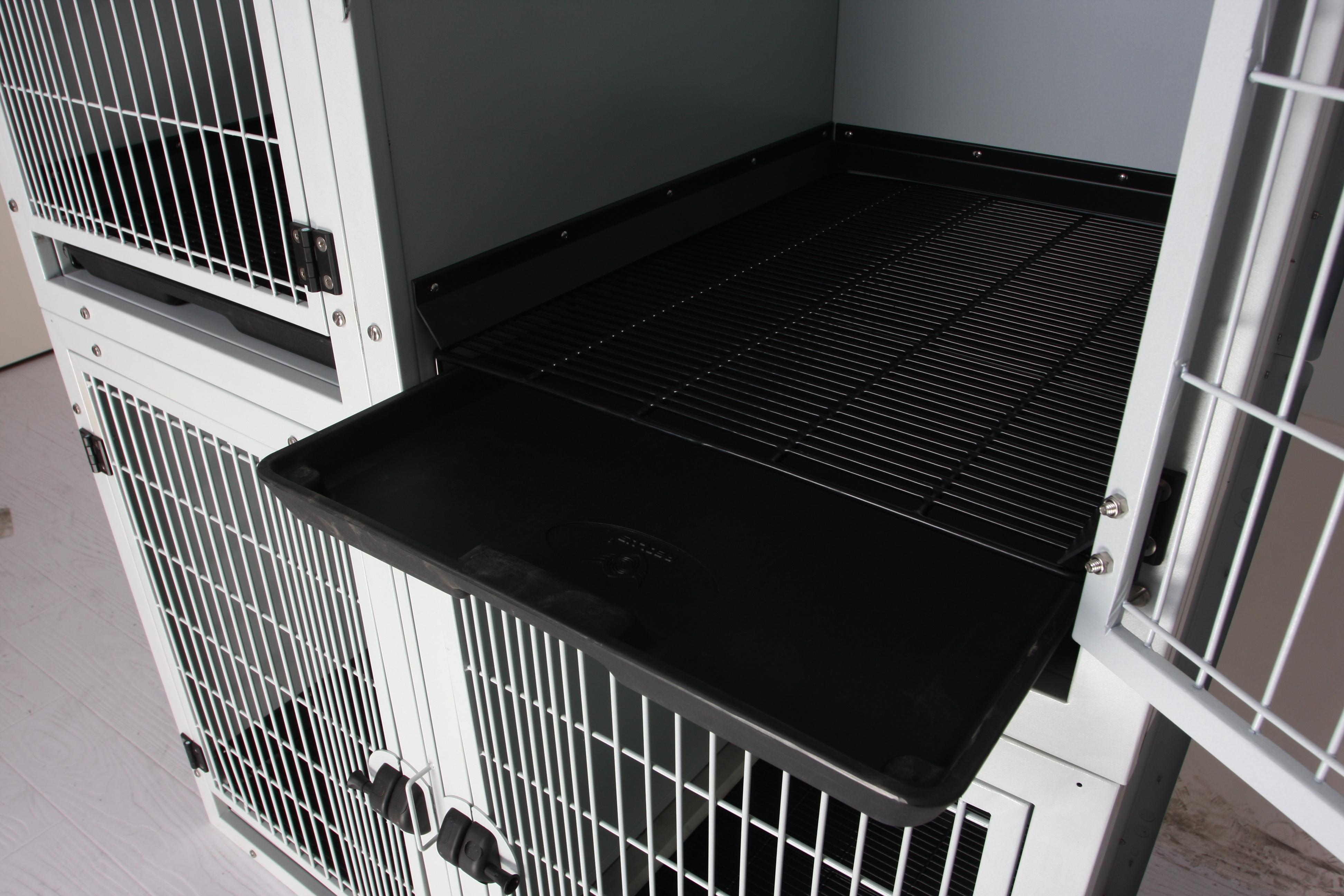 AEOLUS KA-505 High Quality Foldable Heavy Duty Stainless Steel Pet Dog Cage Easy Assemble Large Dog Kennels