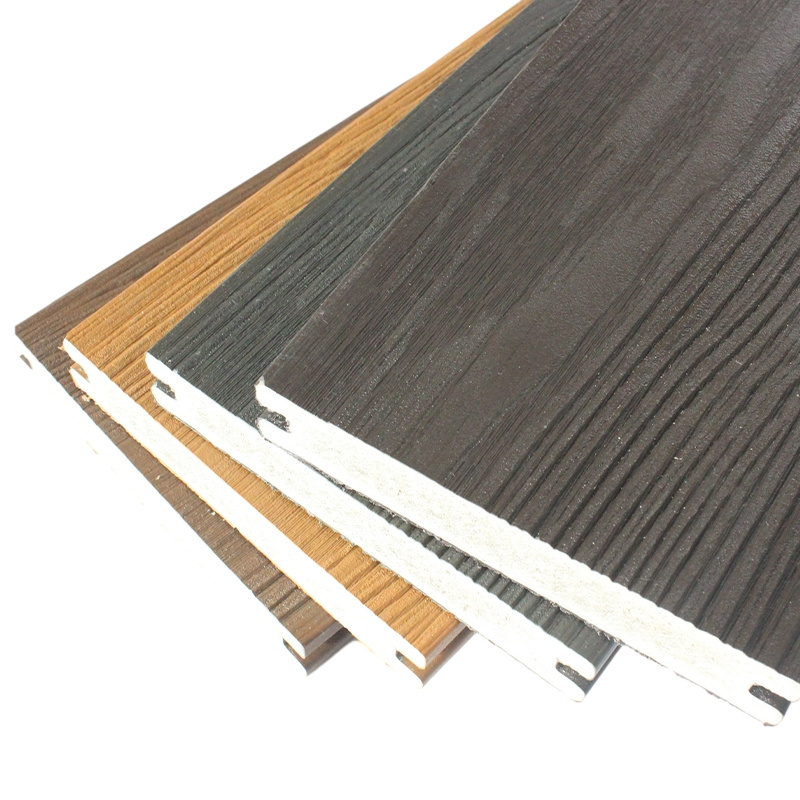 New Unbeatable High Luxury Composite Deck Veneer Pvc Composite Decking Wood Deck Chair Outdoor