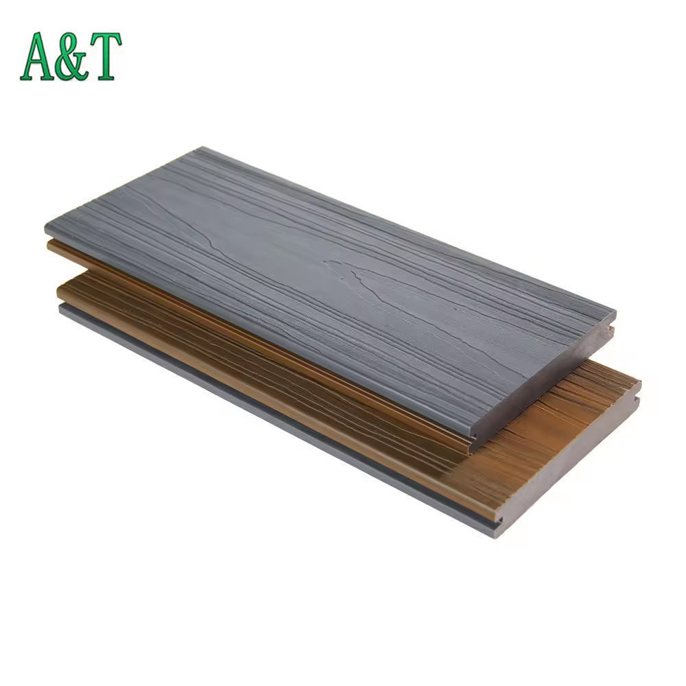 Corrosion Protection Co-Extrusion Wpc Decking Waterproof Floor Wpc Deck Outdoor