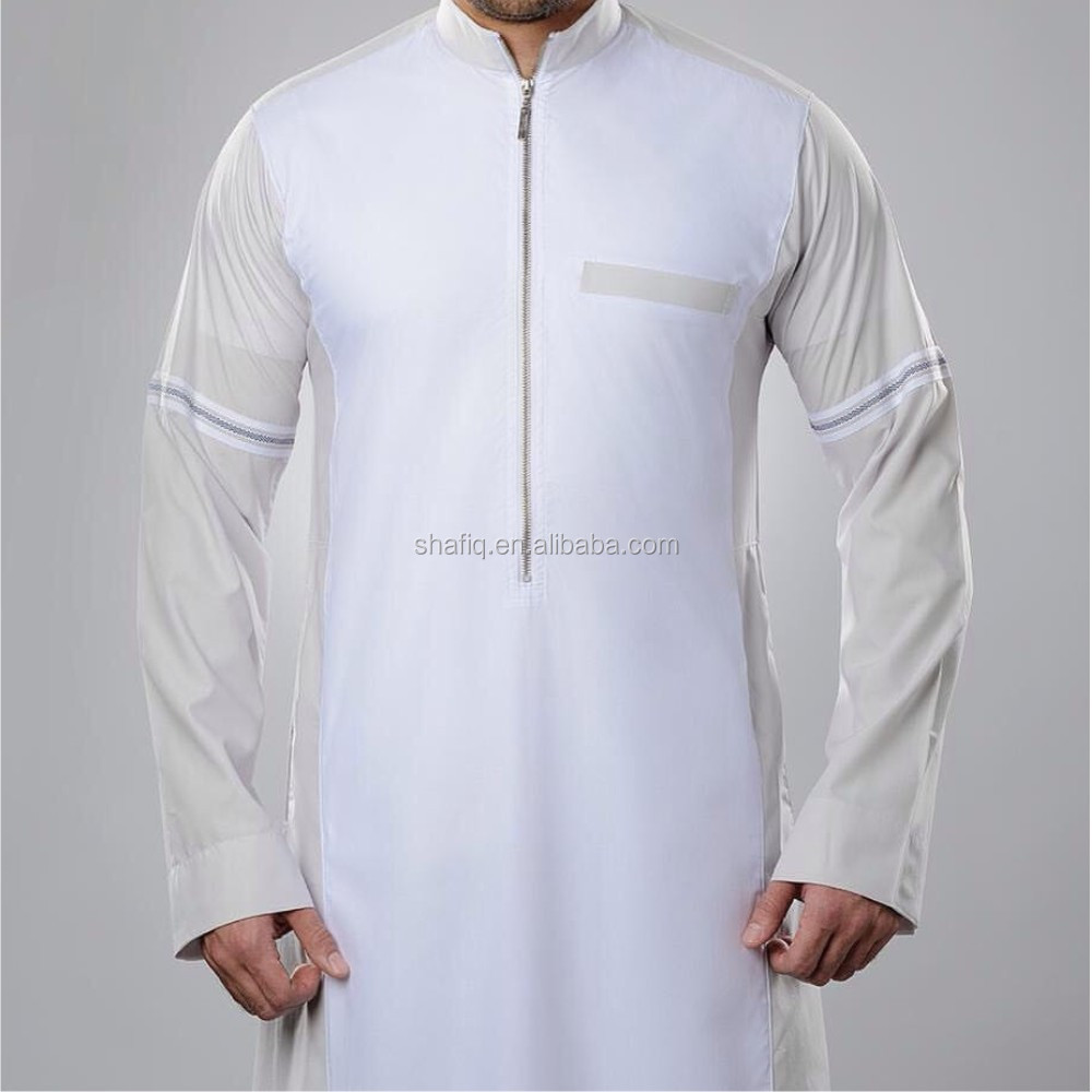 Thobe Thawb Thoub Jubba Dishdasha Jellabiya Zip Arabic Abaya Jalabiya Jilbab Muslim Dress clothes Dubai