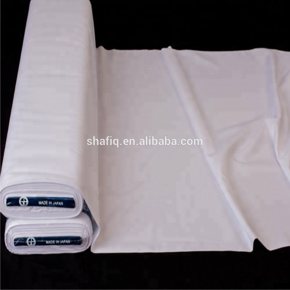 Thobe men 100 polyester spun fabrics, saudi arabian thobe fabrics manufacture in China