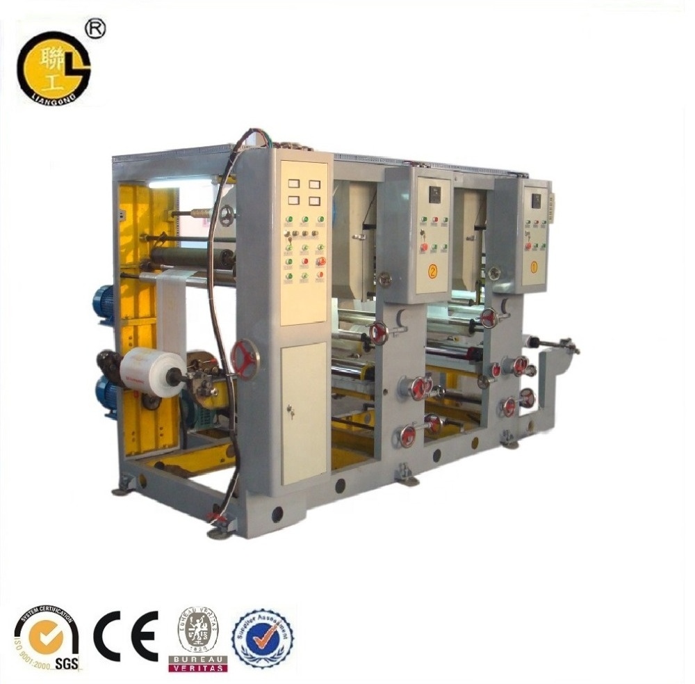 Plastic Film High Speed Computer Control Gravure Printing Machine