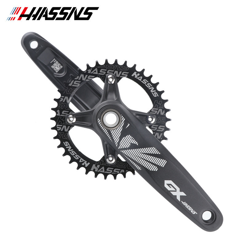 Factory outlet HASSNS GX mountain bike hollow one tooth disc widened crank plus and minus teeth single disc 32T 34T 36T