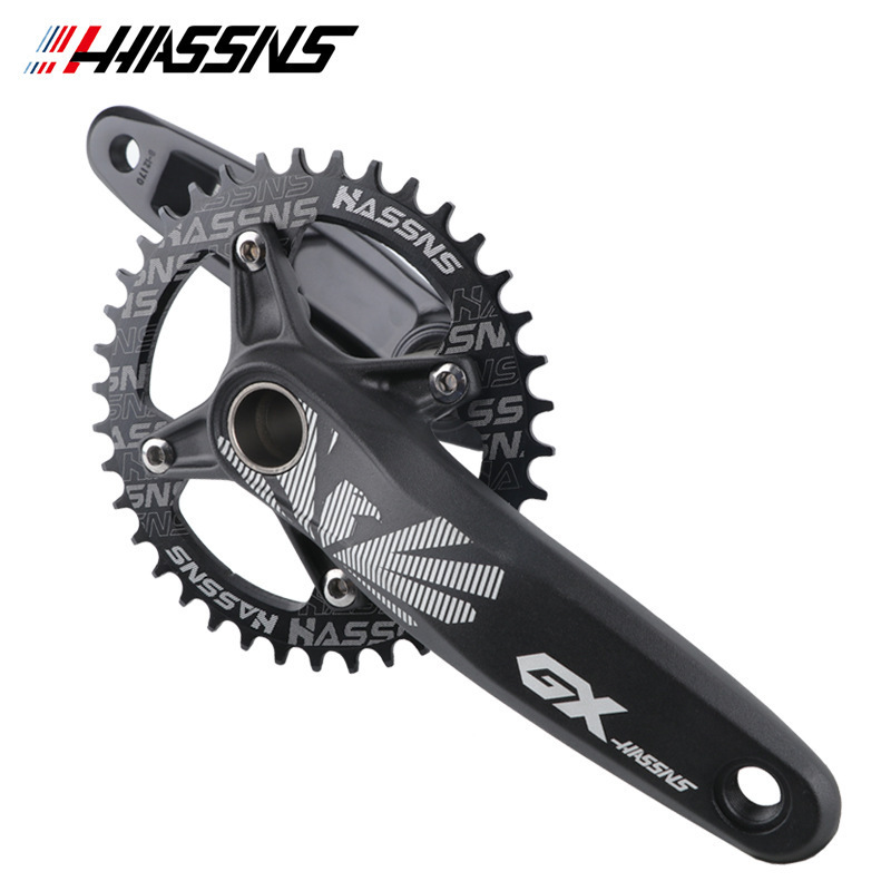 Factory outlet HASSNS GX mountain bike hollow one tooth disc widened crank plus and minus teeth single disc 32T 34T 36T