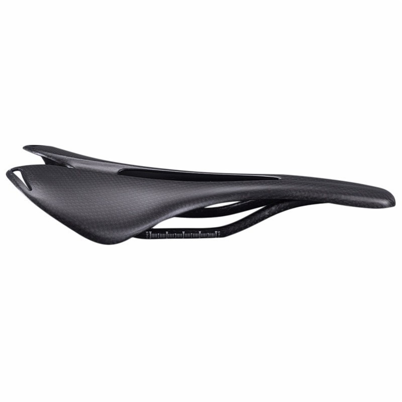 Factory direct sales all carbon fiber mountain bike road car flying bicycle hollow cushion ultra-light comfortable saddle