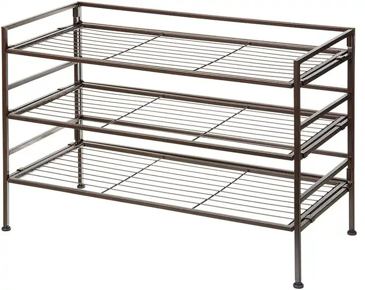 Metal Shelves Shoe Rack Large Storage Organizer For Living Rooms And Home shoe racks for home wholesale price display rack