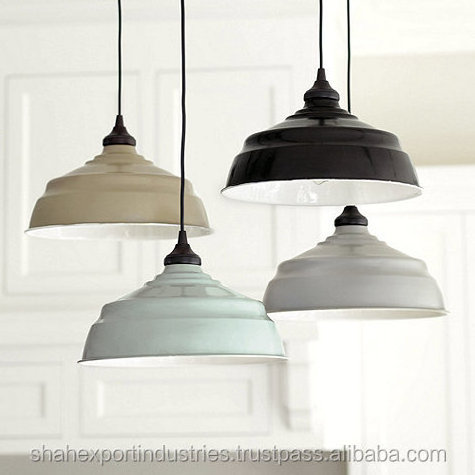 Big Pendant Light Lamp shade Dome Shade Hanging Ceiling Light For Kitchen Island Barn Dining Room All colors