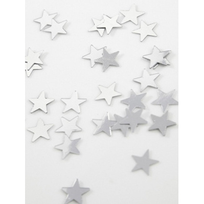 Silver Star Confetti for Party Wedding Decorations bridal showers baby showers Heavy Duty Of Metallic Confetti By SHAH