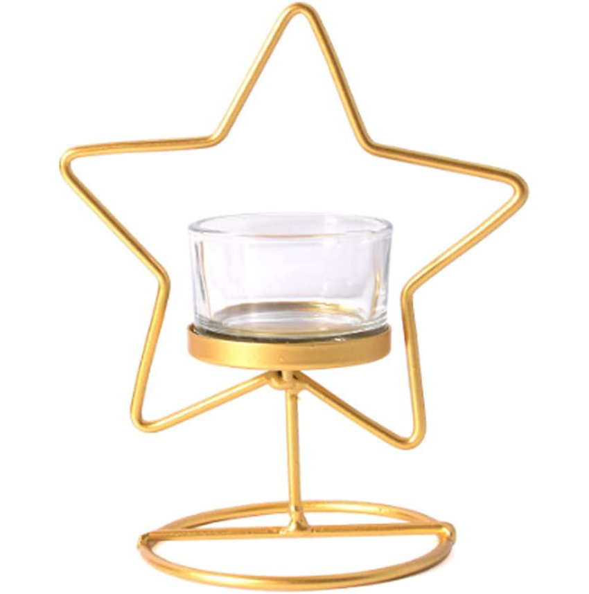 Best Quality Metal Star Tea Light Candle Holder For Home & Christmas Decorations Handmade Tea Light Candle Holder