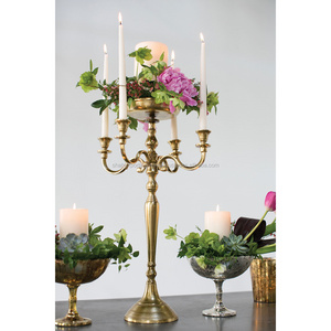 Floor Candelabra Centerpiece Tall Candle Candelabra for Taper Candle and Floral Centerpiece Stand For Wedding Party Event Decor