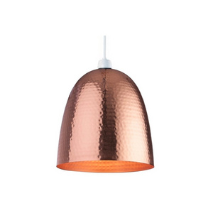 Hot Selling Home Decorative Pendant Lights lamp Metallic Copper Pendant Hanging Lamp with Hammered Design