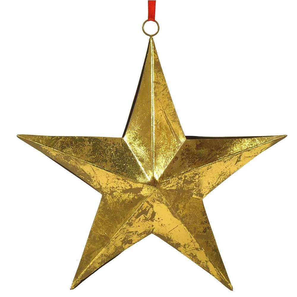 New Design Christmas Decor Wooden Hanging Star X-mas Tree Christmas Wall Hanging Decoration For Home