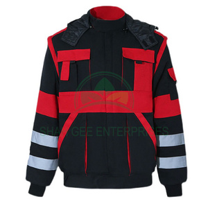 Safety Work Hi Vis Reflective Jacket Top Selling  Safety Jacket High Visibility Work Wear Safety Clothing