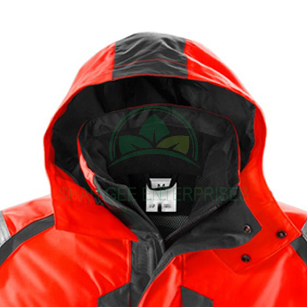 Wholesale Protective Retardant Safety Jacket Working Clothes Waterproof Workwear High  Visibility Workwear Safety Work Jacket