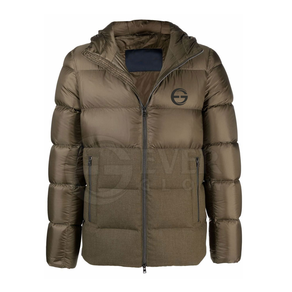 100% Polyester Light Weight Men Puffer Jacket Winter Hybrid Jacket Without Hood Wholesale Price