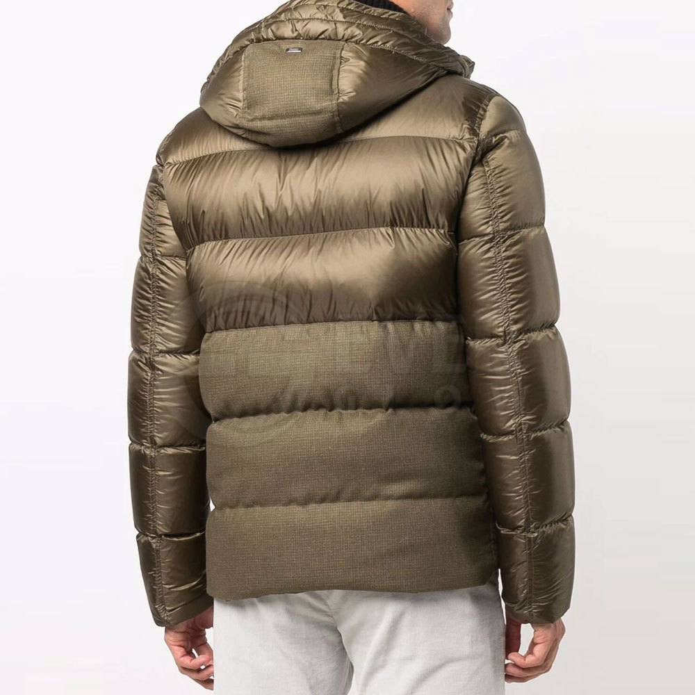 100% Polyester Light Weight Men Puffer Jacket Winter Hybrid Jacket Without Hood Wholesale Price